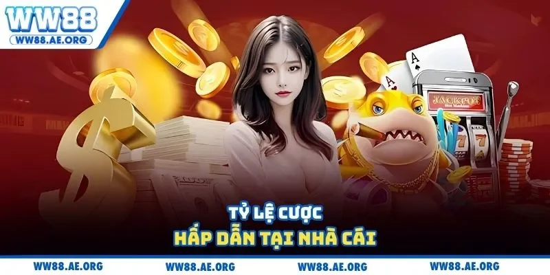 Tỷ lệ cược hấp dẫn tại nhà cái