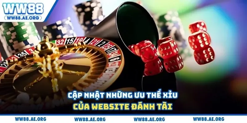 Cập nhật những ưu thế của website đánh tài xỉu 